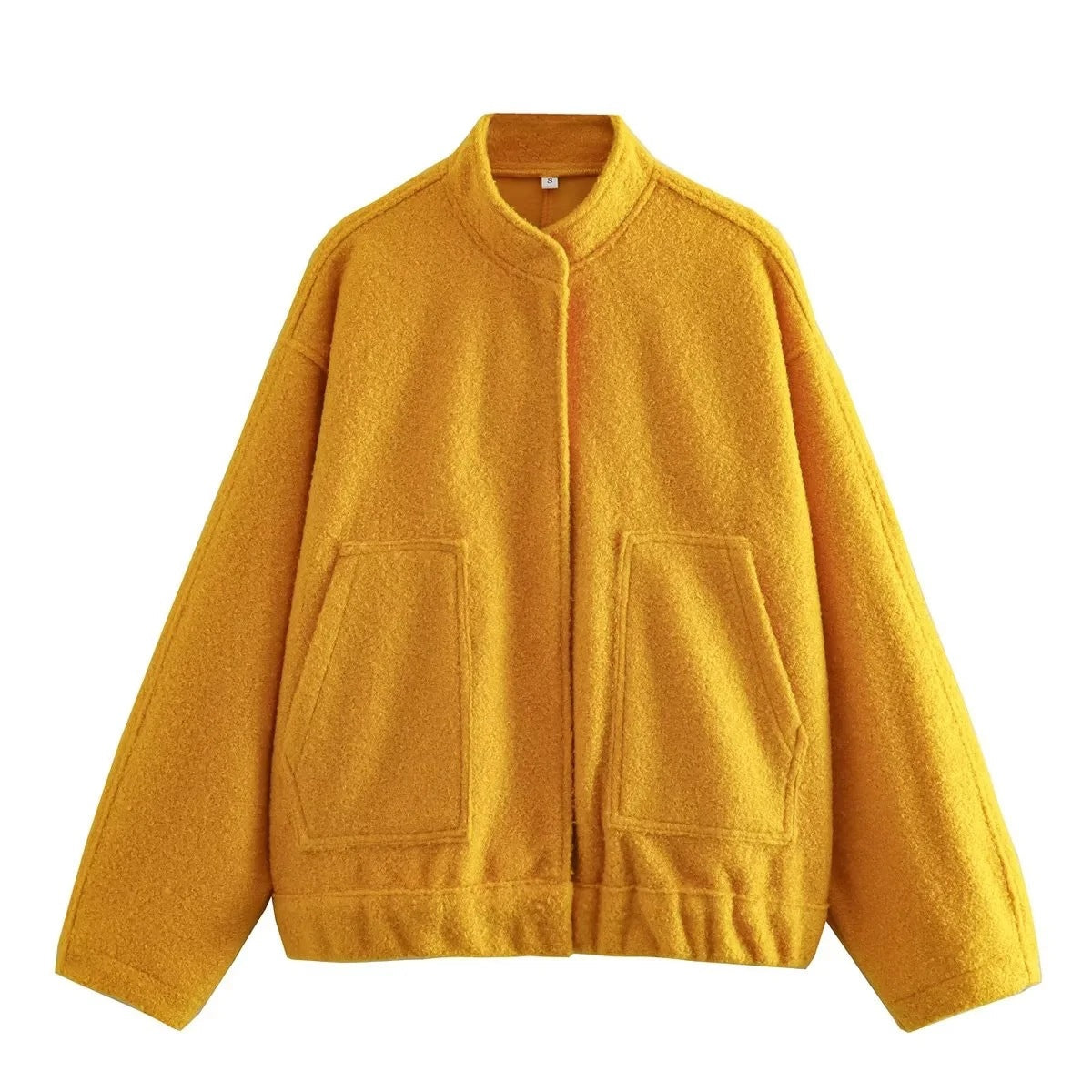 Streetwave Women Oversized Wool Coat Warm Breathable Wool Blend For Chic Everyday Style