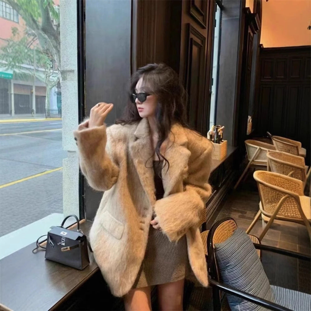 Street-Wave Women's Oversized Blazer With Luxurious Lining For Modern Chic Everyday Elegance