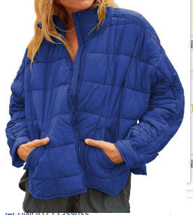 Streetwave Women Lightweight Puffer Jacket With High Collar And Practical Pockets