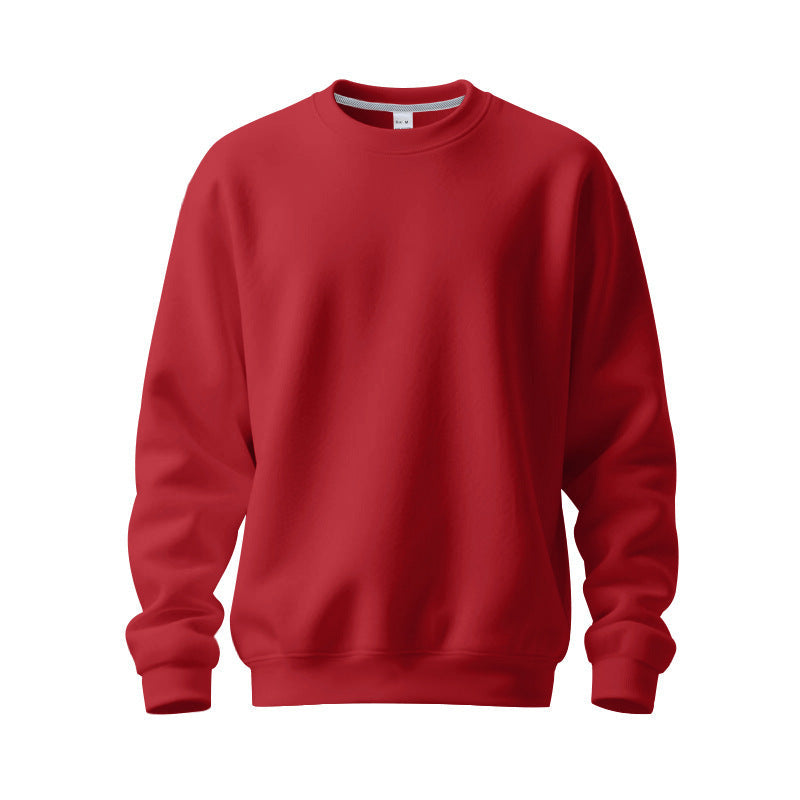 Street-wave Men's Relaxed-Fit Sweatshirt With Elastic Cuffs For Everyday Comfort