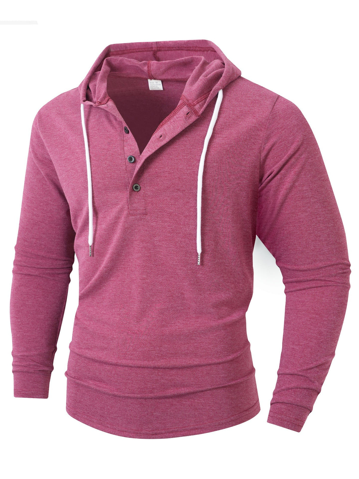 Street-Wave Men's Hooded Shirt With Modern Button Closure And Breathable Fabric For Everyday Casual Wear