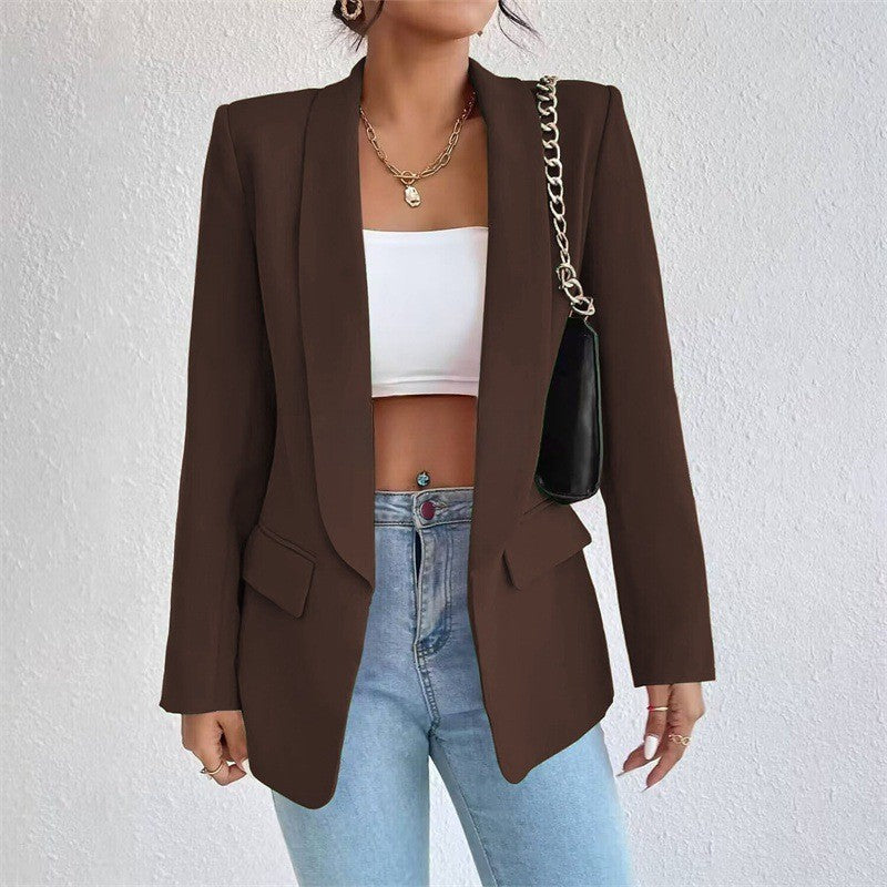 Street-Wave Womens Elegant Blazer With Modern Cut For Office And Casual Wear For Work And Everyday Style