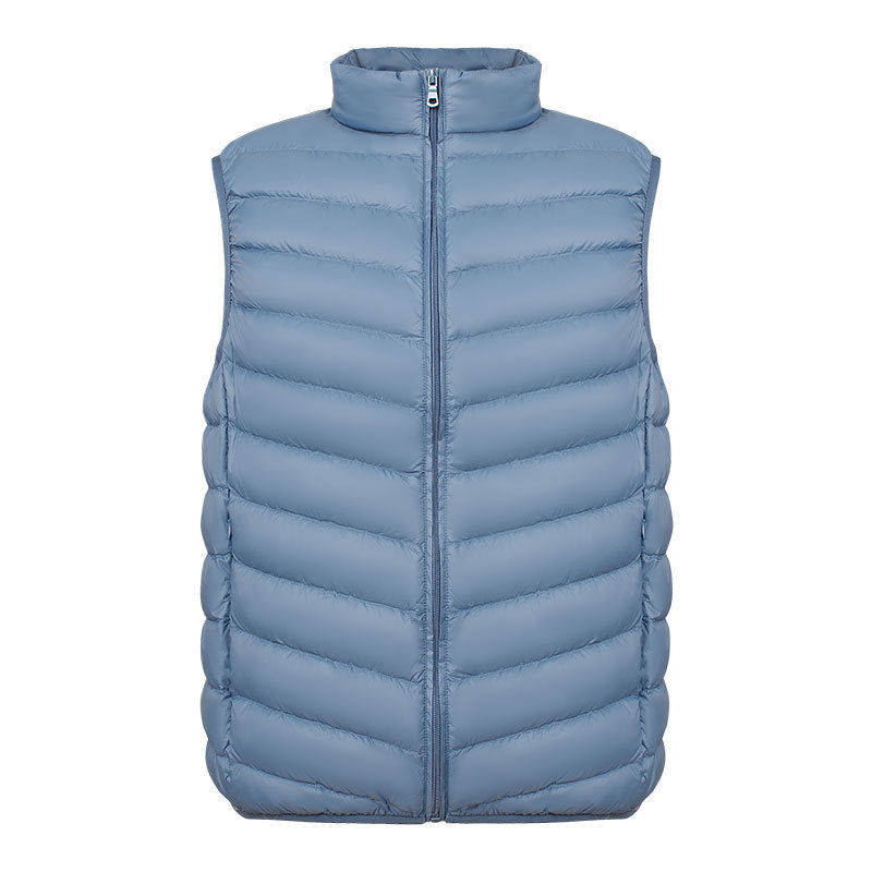 Street-Wave Womens Functional Puffer Vest With High Collar And Lightweight Insulation