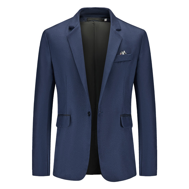 Men's Elegant Suit Blazer Streetwave Fine Textured Modern Fit For Formal Events And Business Attire