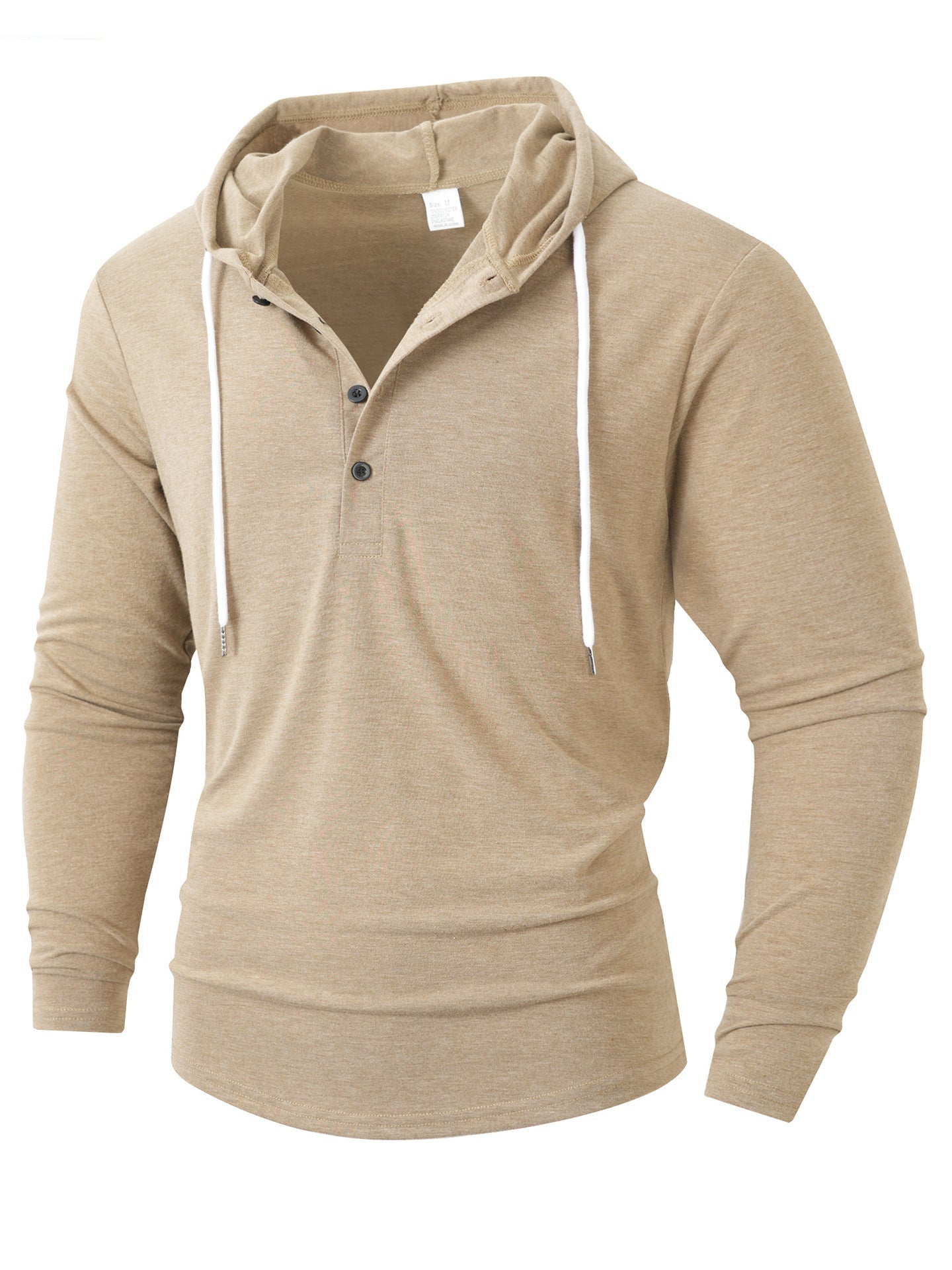 Street-Wave Men's Hooded Shirt With Modern Button Closure And Breathable Fabric For Everyday Casual Wear