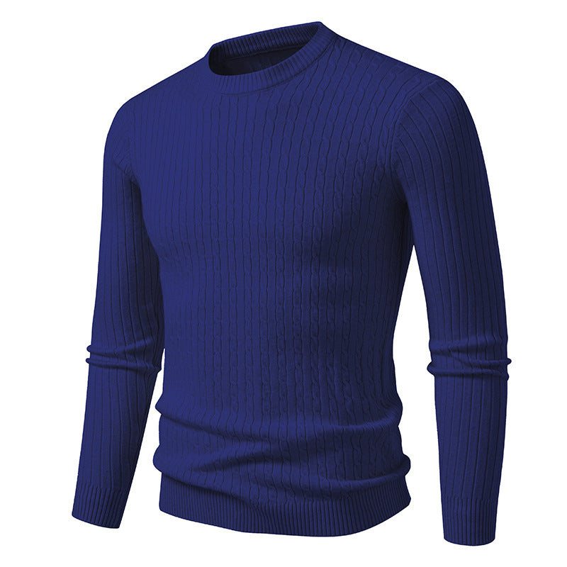 Street-Wave Men's Cable Knit Sweater Premium Warmth and Cozy Comfort in Soft Knit