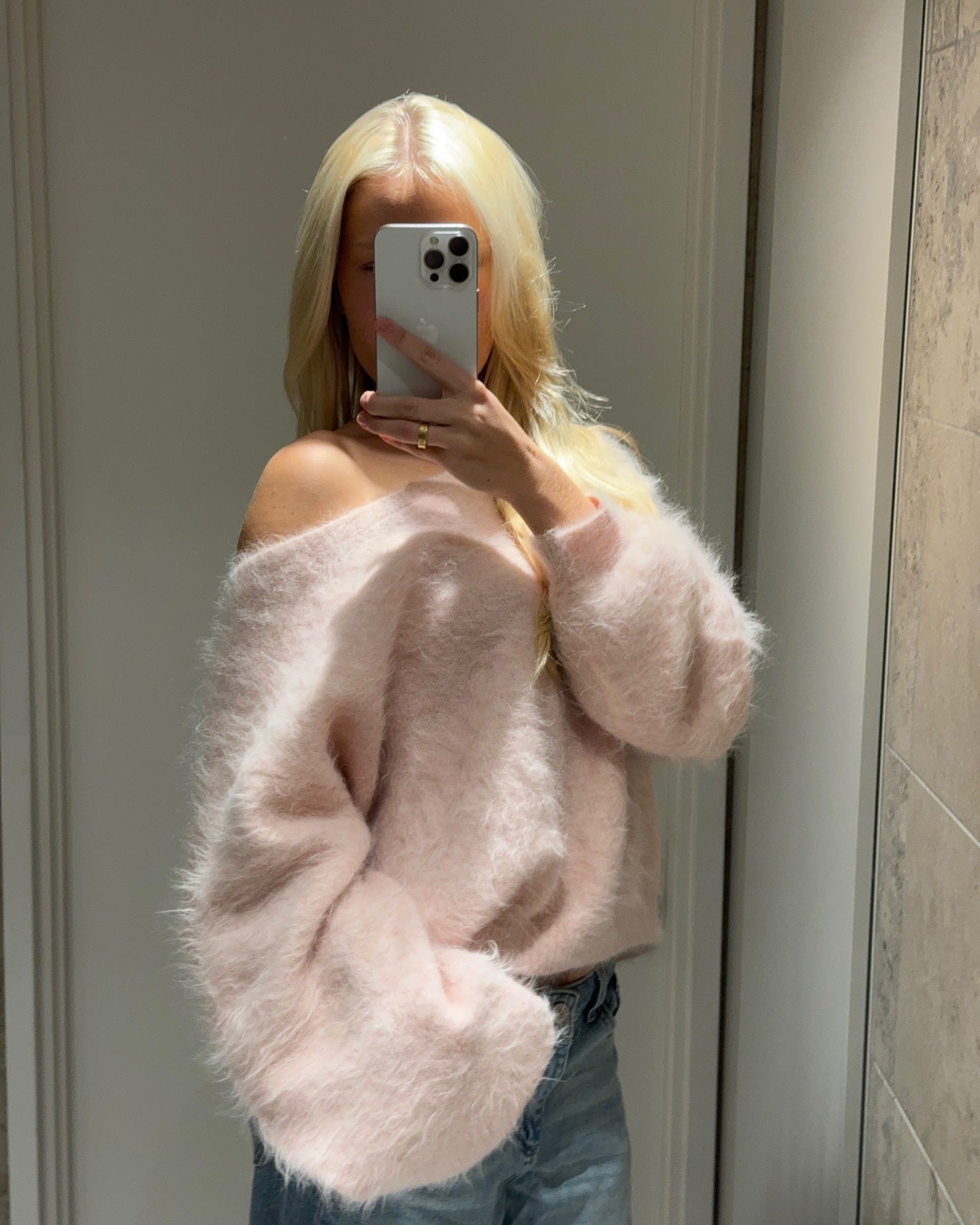 Mohair-Mix Sweater For Women With Oversized Sleeves By Street-wave Luxurious Soft Cozy Warmth And All Day Comfort