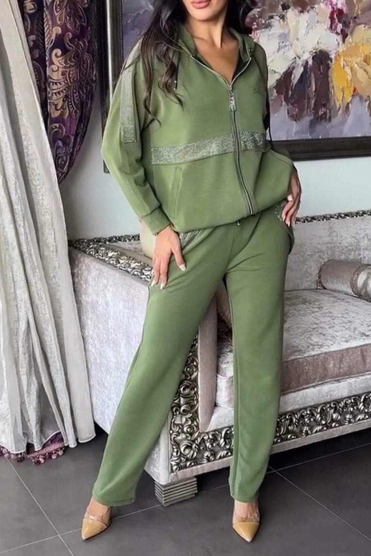 Women Zip Hoodie Oversized Fit Streetwave Elegant Details For Everyday Comfort And Style