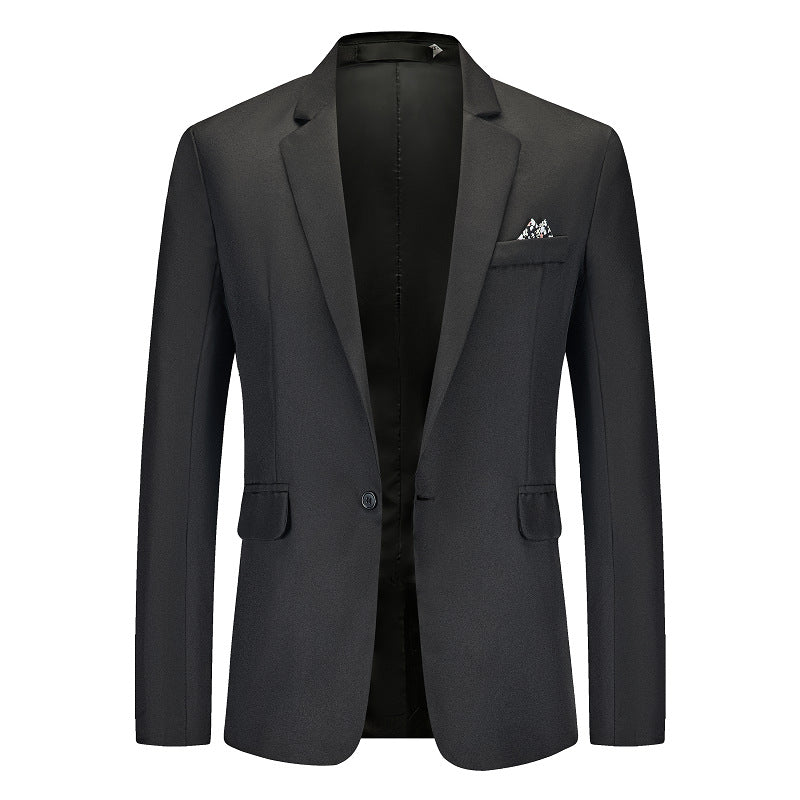 Men's Elegant Suit Blazer Streetwave Fine Textured Modern Fit For Formal Events And Business Attire