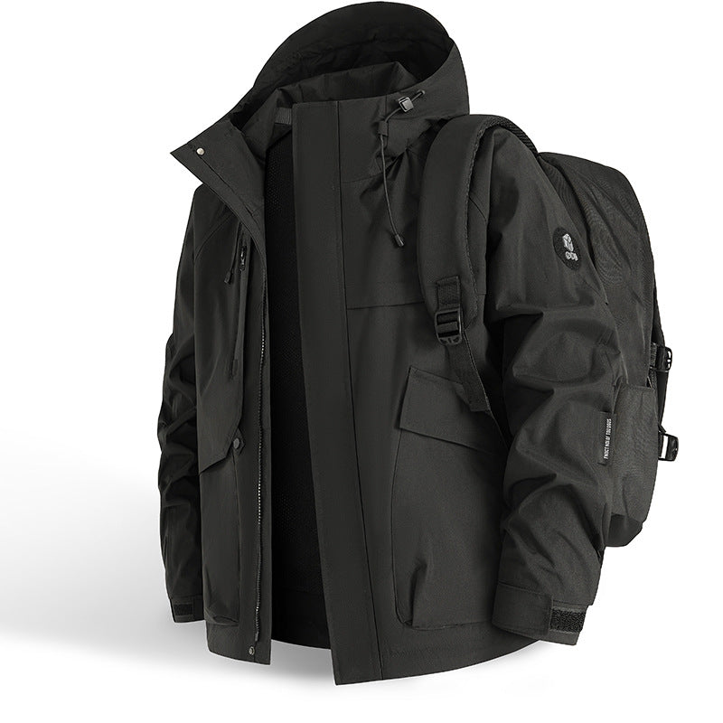 Streetwave Mens Technical Outdoor Jacket With Innovative Pocket System And Breathable Materials