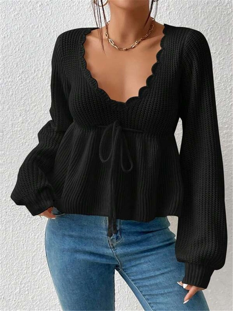 NordiskFlair Womens Pullover Sweater Ribbed Knit Relaxed Fit