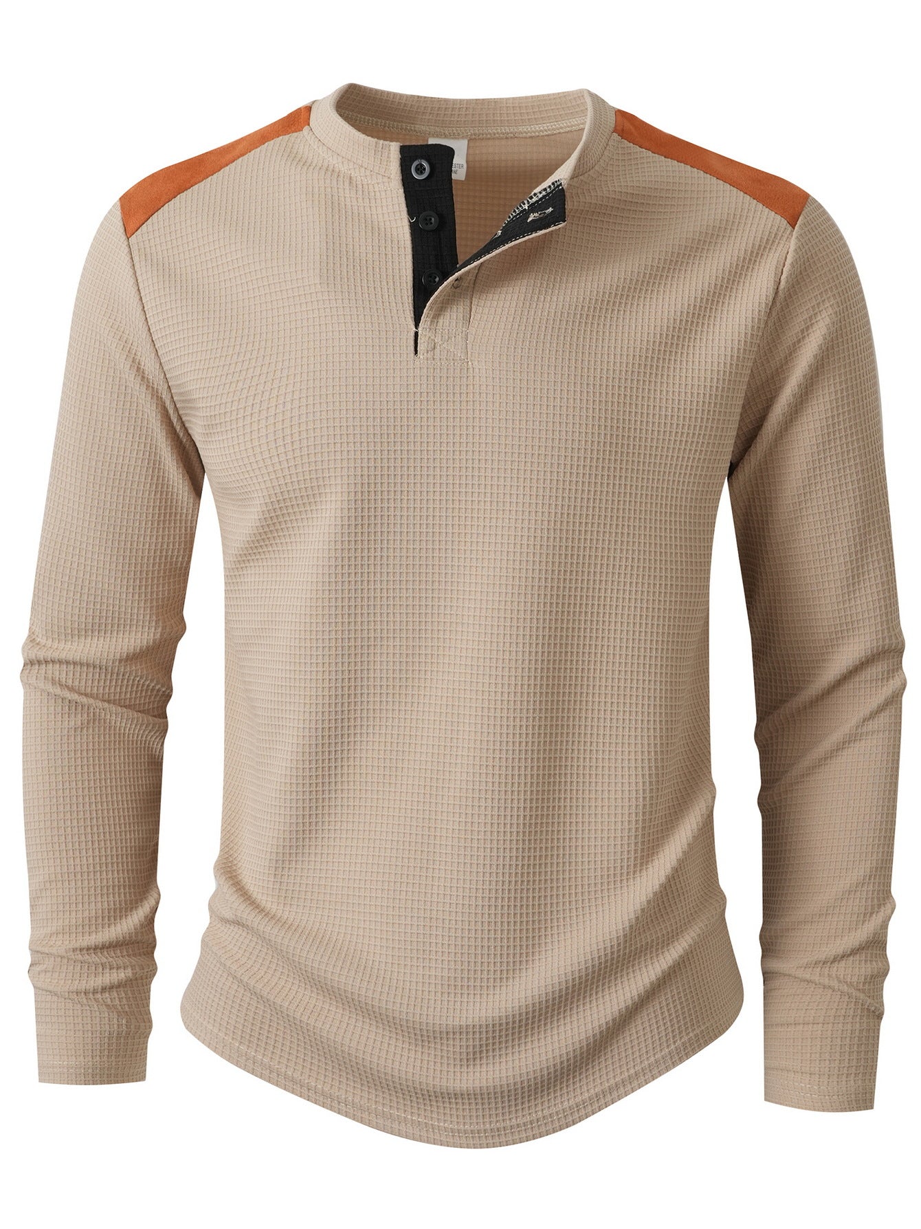 Streetwave Men's Long Sleeve Shirt With Unique Textured Design For Breathable All Day Comfort