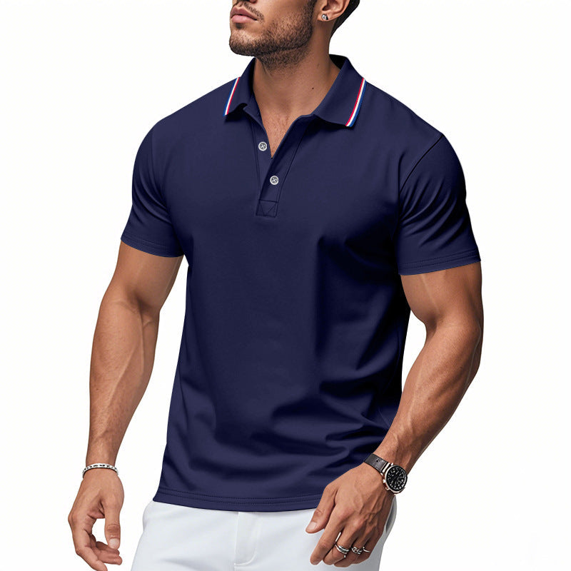 Streetwave Mens Polo Shirt With Modern Collar And MoistureWicking Tech For Men Everyday Comfort