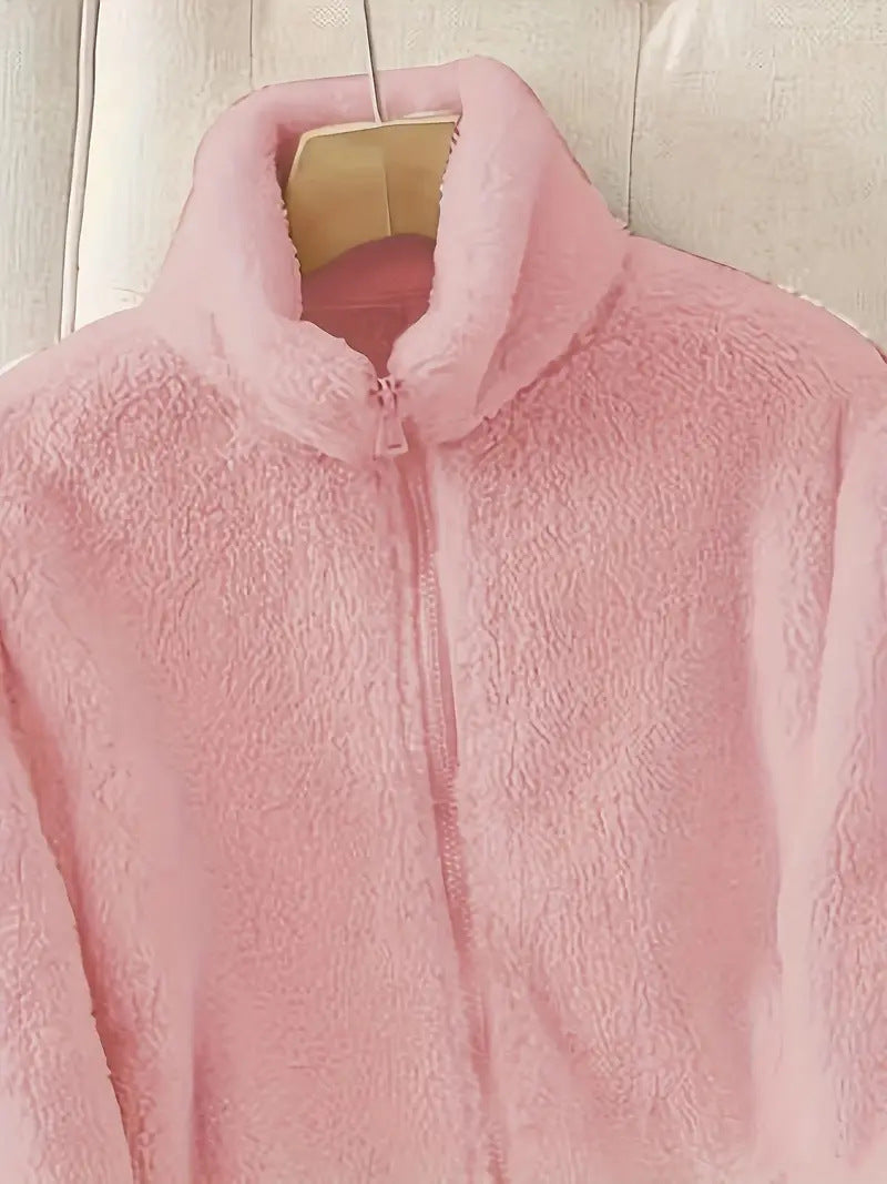 Women's Fleece Jacket Street-Wave Warm Cozy Soft Fleece For Women Everyday Comfort
