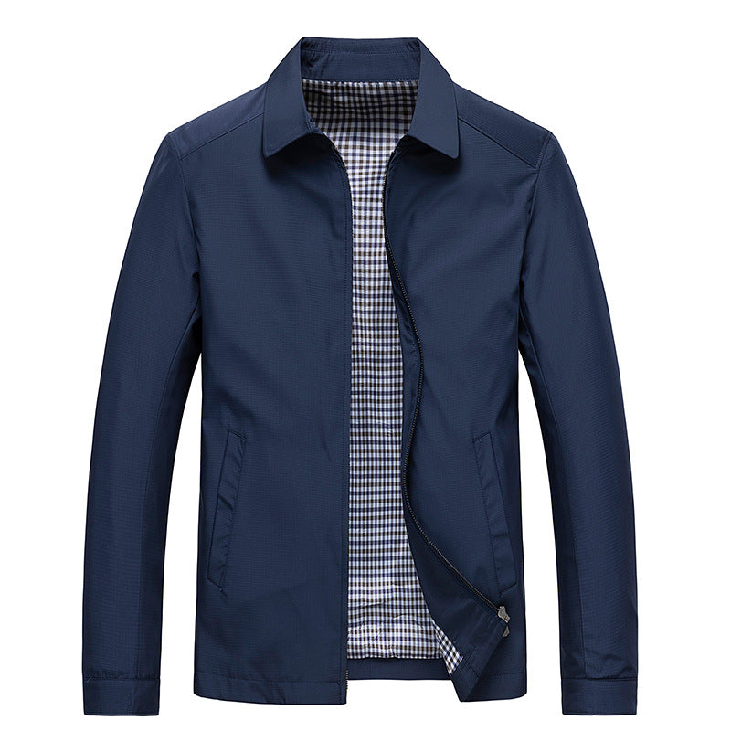 Street Wave Mens Casual Jacket With Relaxed Fit And Practical Pockets For Everyday Versatility