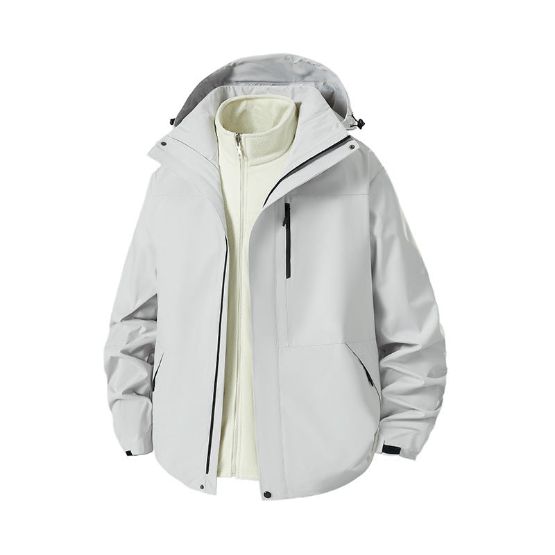 Street-Wave Weatherproof Women's All-Weather Jacket With Insulating Inner Layer And Hood