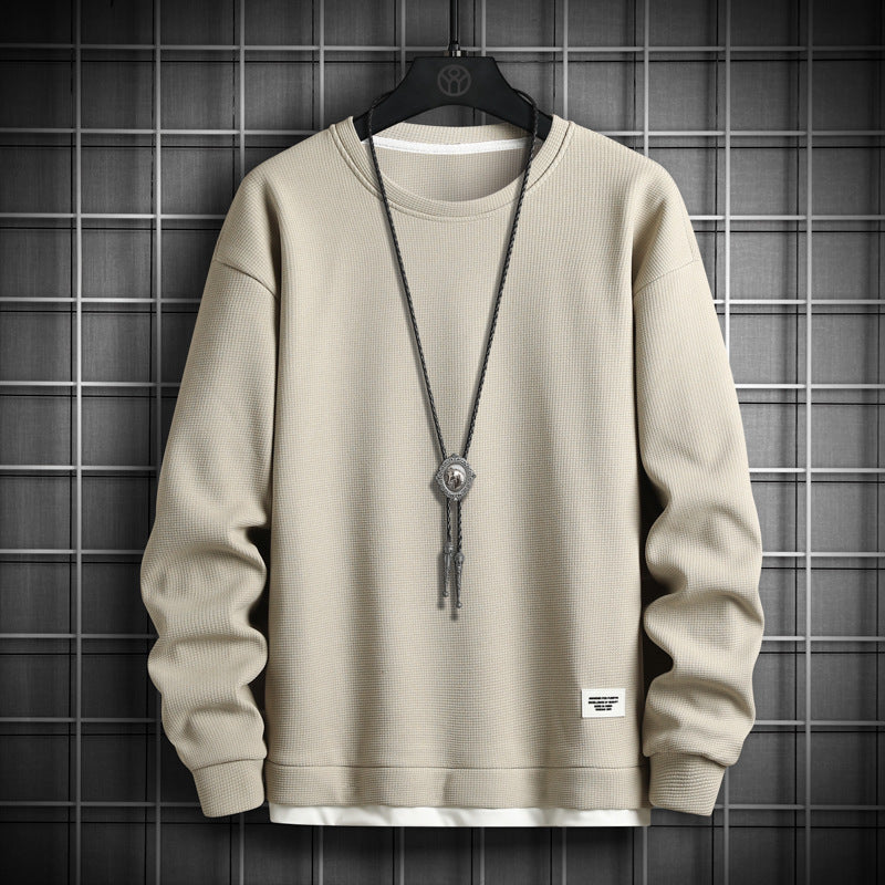Mens Structured Sweatshirt Streetwave Breathable Soft Fabric Modern Cut For Everyday Wear