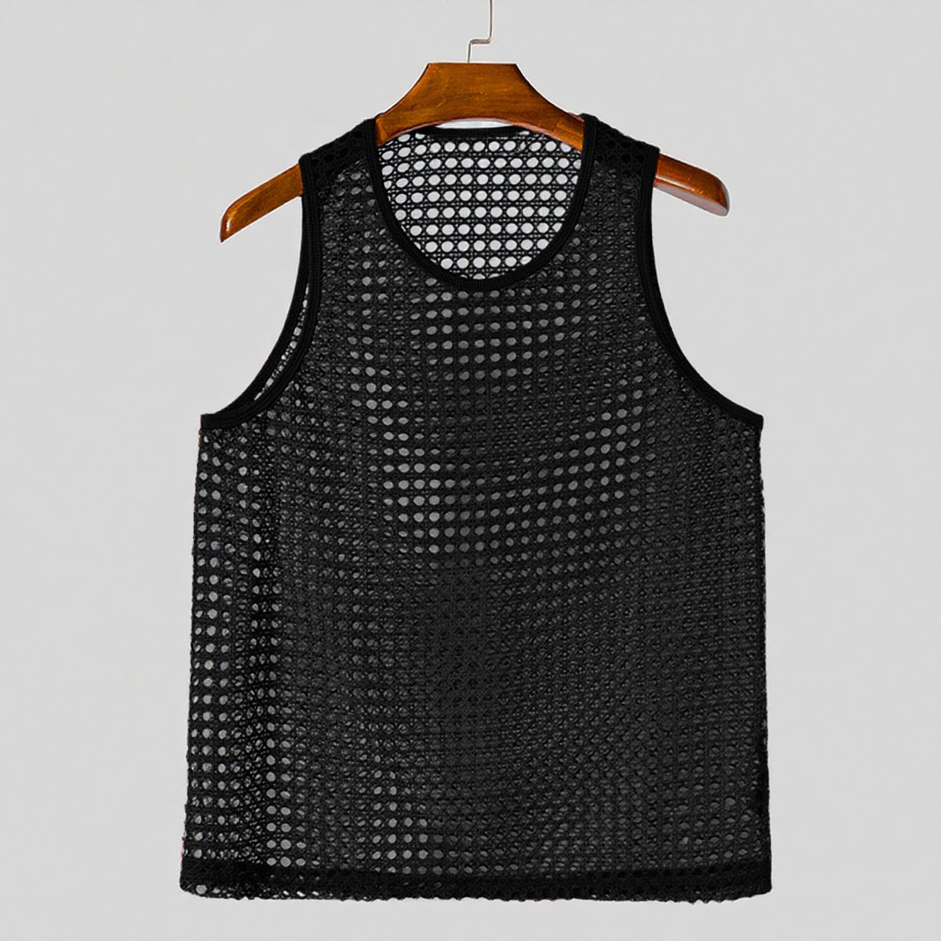 Street-wave Men's Mesh Sport Tank Top Breathable Ventilated Comfort for Active Athletes