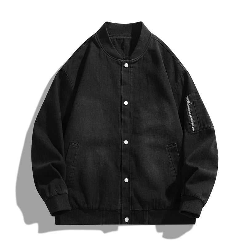 Streetwave Mens Casual Bomber Jacket With Practical Pockets And Thermoregulating Lining