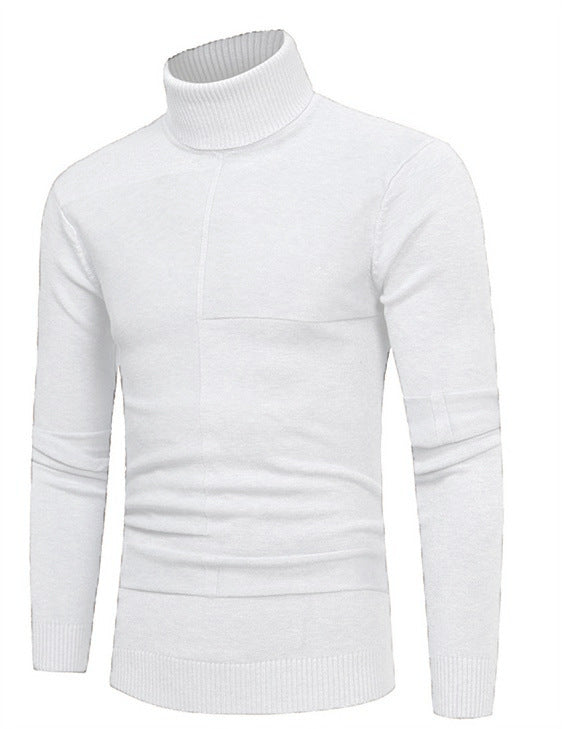 Streetwave Men's Premium Soft Knit Turtleneck Sweater For Warm Comfort And Style
