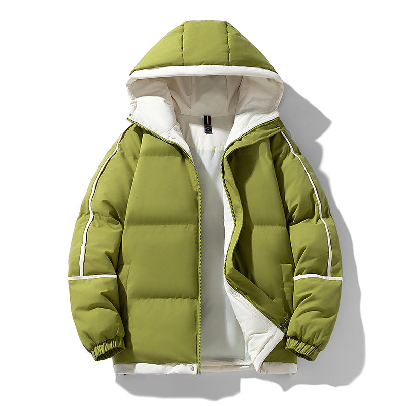 Street-Wave Women's Insulated Winter Jacket With Hood Windproof Puffer Coat For Cold Weather