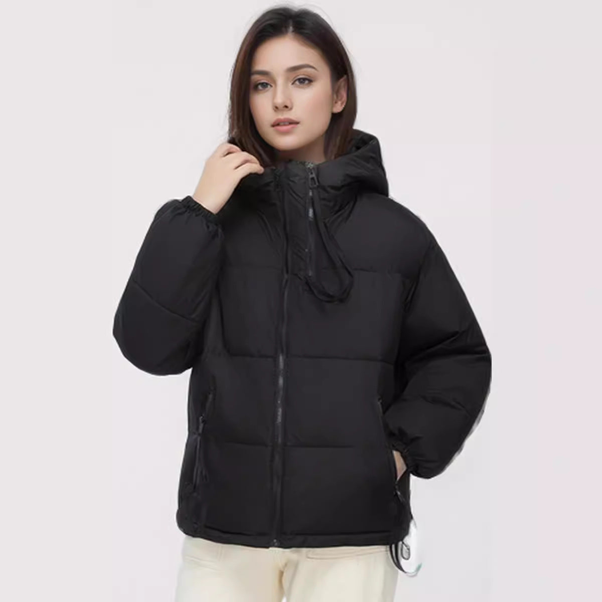 Water Repellent Womens Winter Jacket Streetwave With Adjustable Hood And Practical Pockets