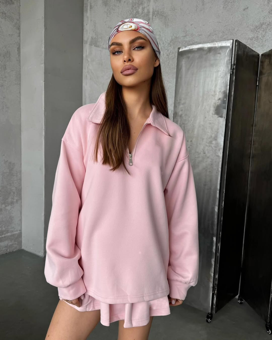 Street Wave Womens Zip Pullover With Drawstring Detail For Active Everyday Wear And Comfort