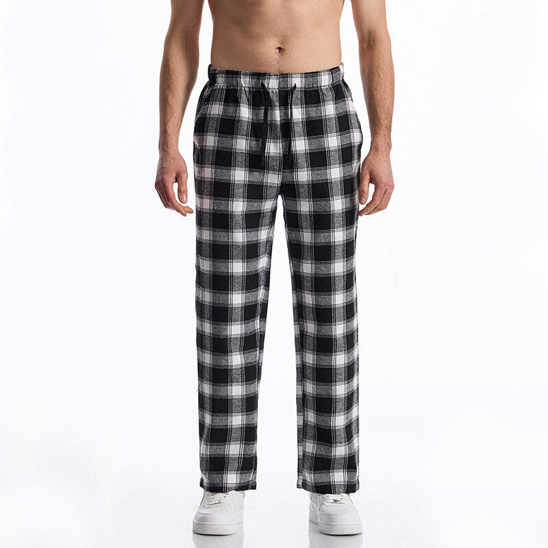 Street-wave Men's Flannel Pajama Pants Soft Cozy Sleepwear For Relaxing Nights At Home
