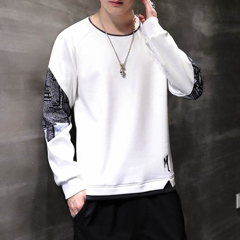 Men's Sweatshirt Premium Street-wave Unique Print Details