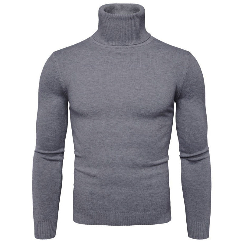 Streetwave Mens Turtleneck Knit Sweater Fine Knit Fabric For Men Warmth And Comfort Everyday Wear
