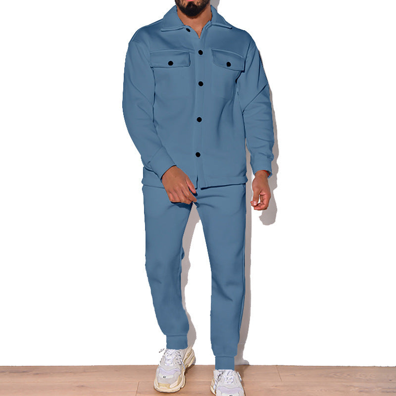 Street-Wave Men's Jogging Tracksuit With Sporty Design And Practical Pockets For Workouts And Casual Wear