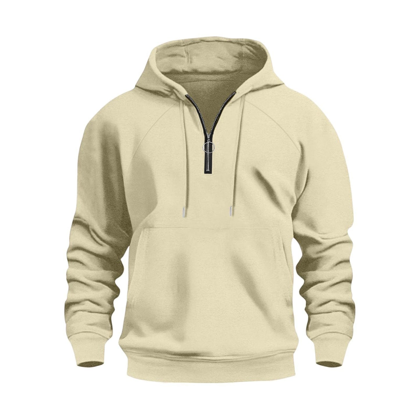 Men's Functional Half Zip Hoodie Street-Wave Premium Comfort For Active Men And Athletes