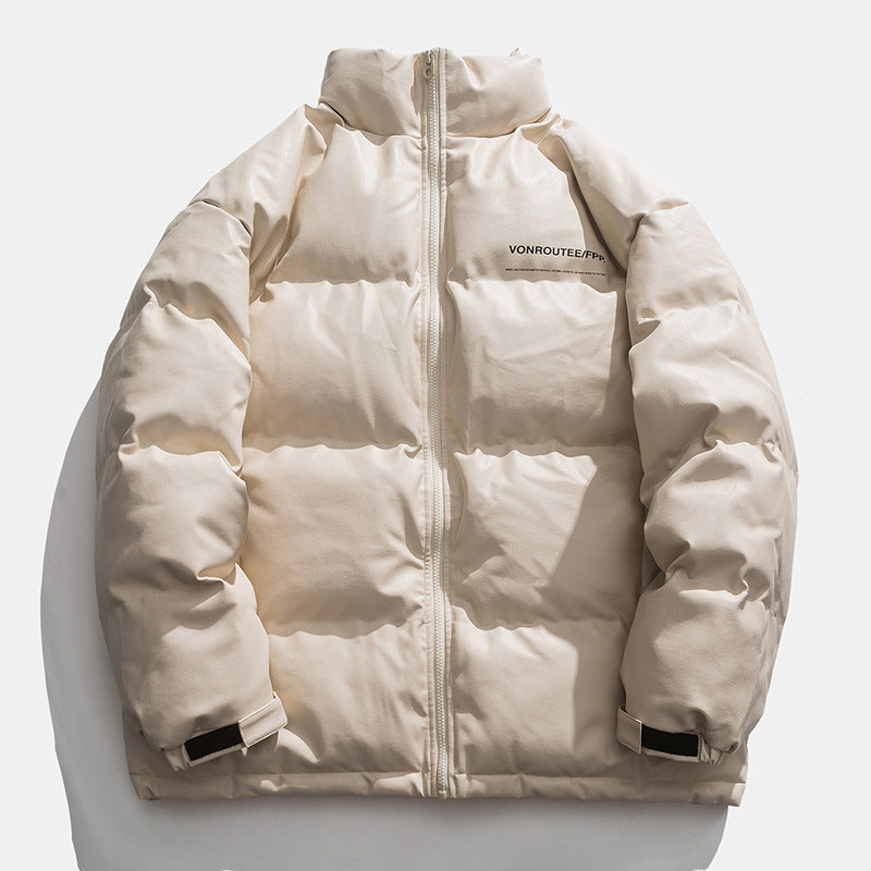 Street-wave Men's Elegant Puffer Jacket With Warm Comfort And Water-Resistant Shell For Urban Men
