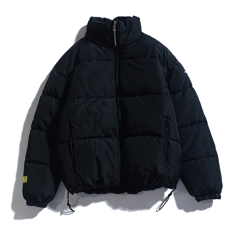 Street-Wave Women's Puffer Jacket With High Collar And Practical Pockets For Warm Winter Wear