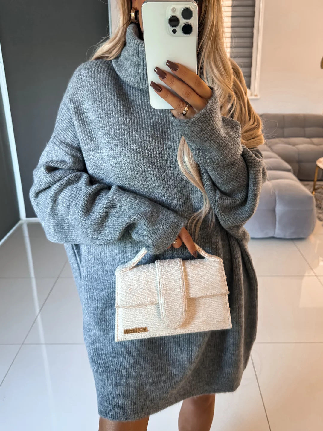 Street-wave Women Cozy Oversized Pullover Knit Sweater For All Day Warmth And Comfort