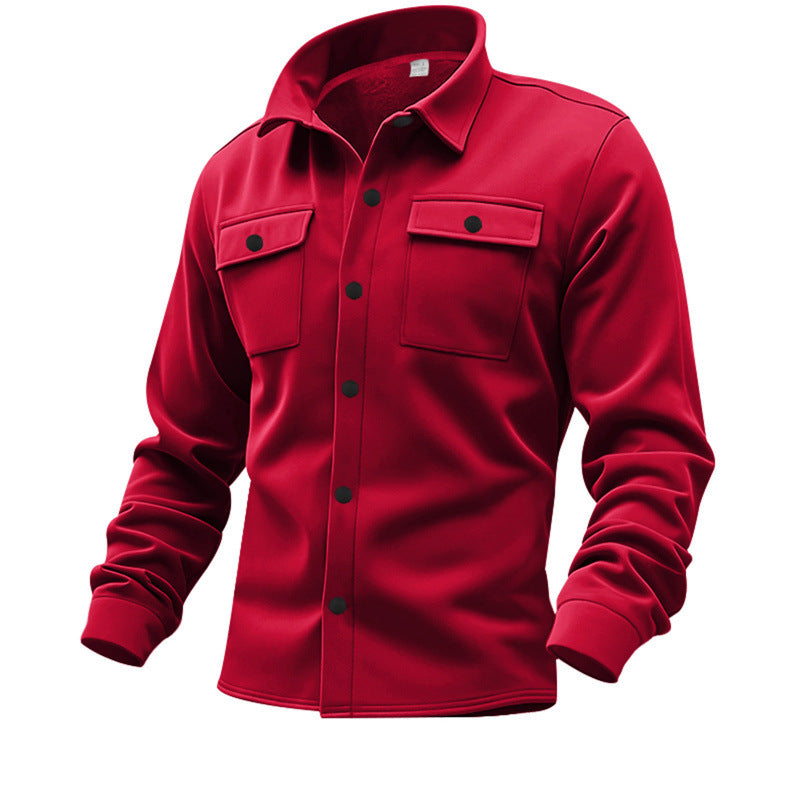Men's Utility Shirt Street-wave Breathable Durable Everyday Outdoor Wear for Active Men