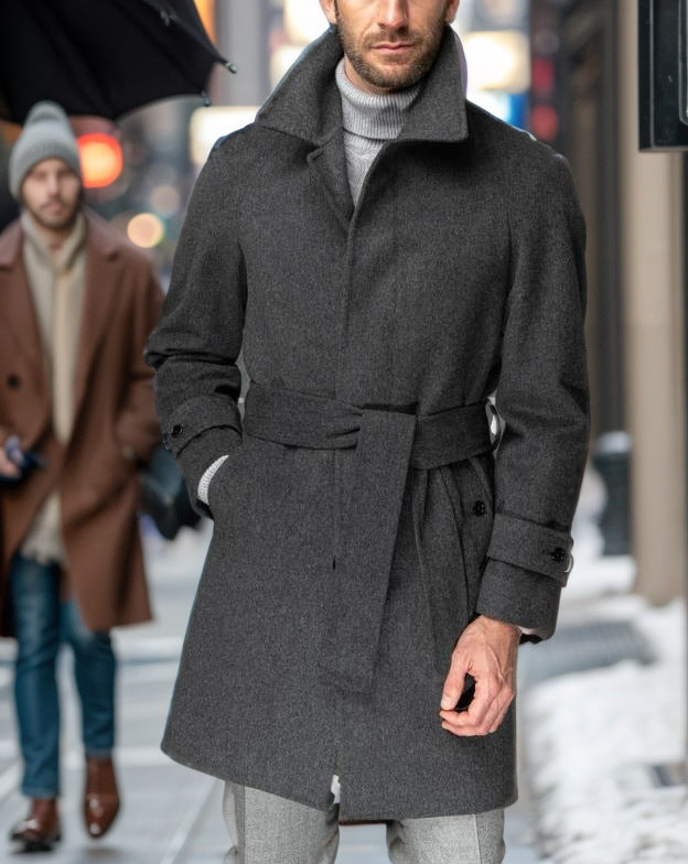 Streetwave Wool Trench Coat For Men Luxurious Warmth And Timeless Style For The Modern Gentleman