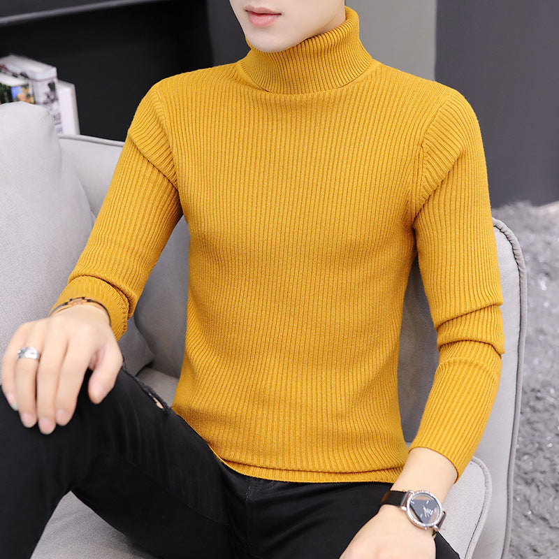 Street-Wave Women's Soft Ribbed Turtleneck Knit Sweater For Cozy Everyday Warmth And Comfort