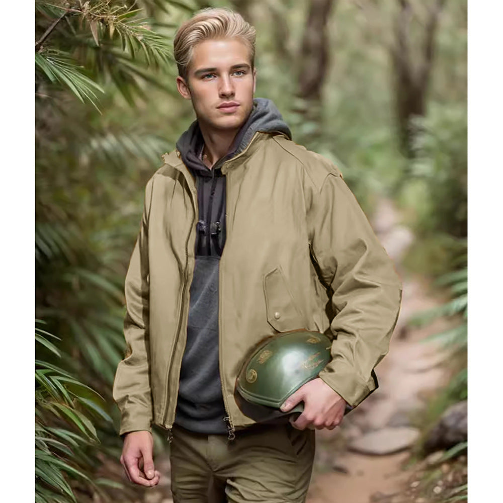 Streetwave Mens Multifunctional Transitional Jacket With Water Repellent Fabric For Active Urban Explorers