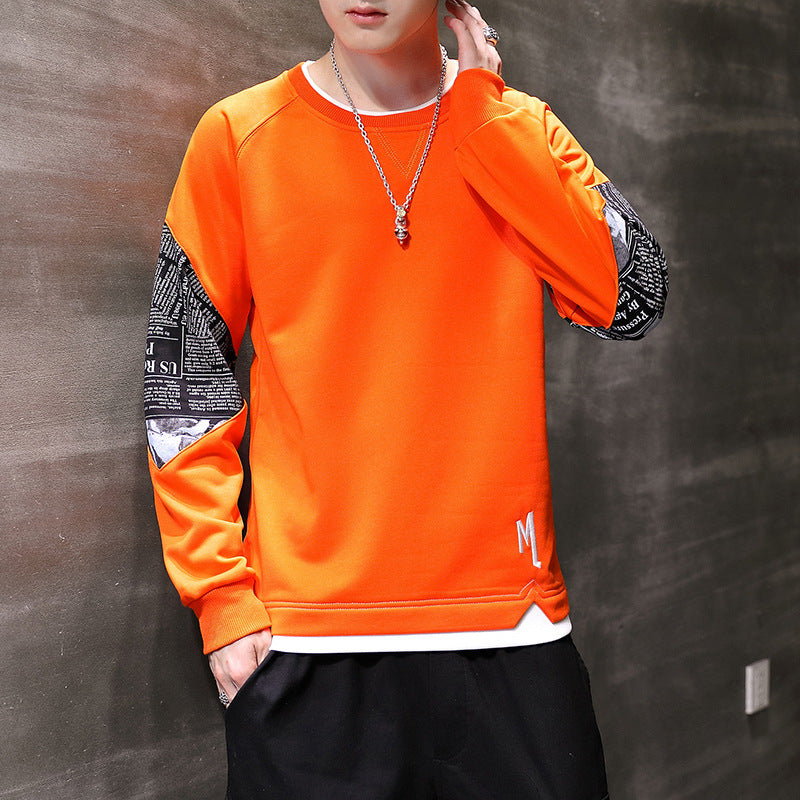 Men's Sweatshirt Premium Street-wave Unique Print Details
