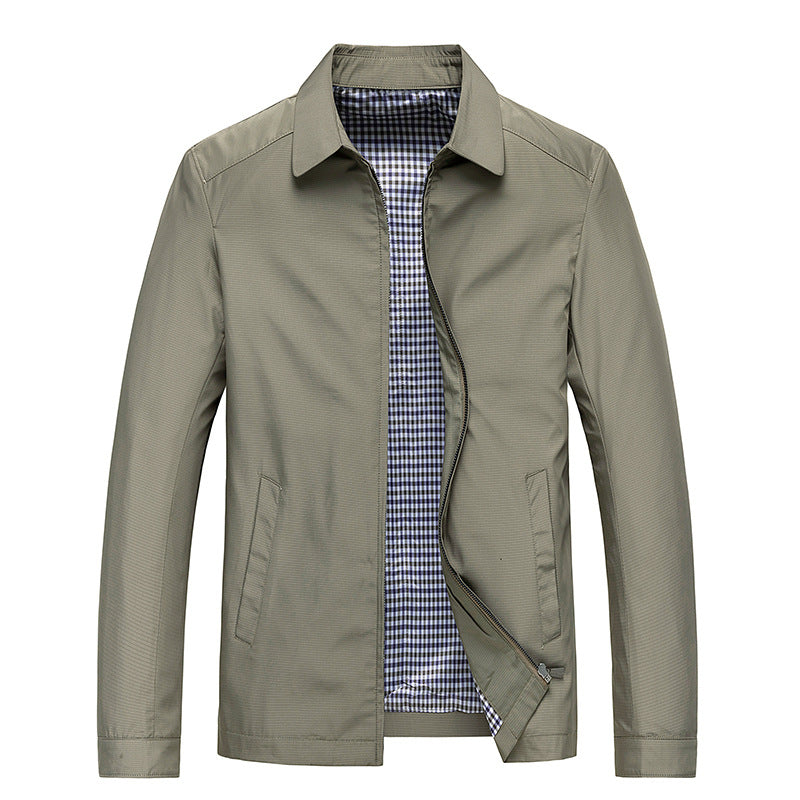Street Wave Mens Casual Jacket With Relaxed Fit And Practical Pockets For Everyday Versatility