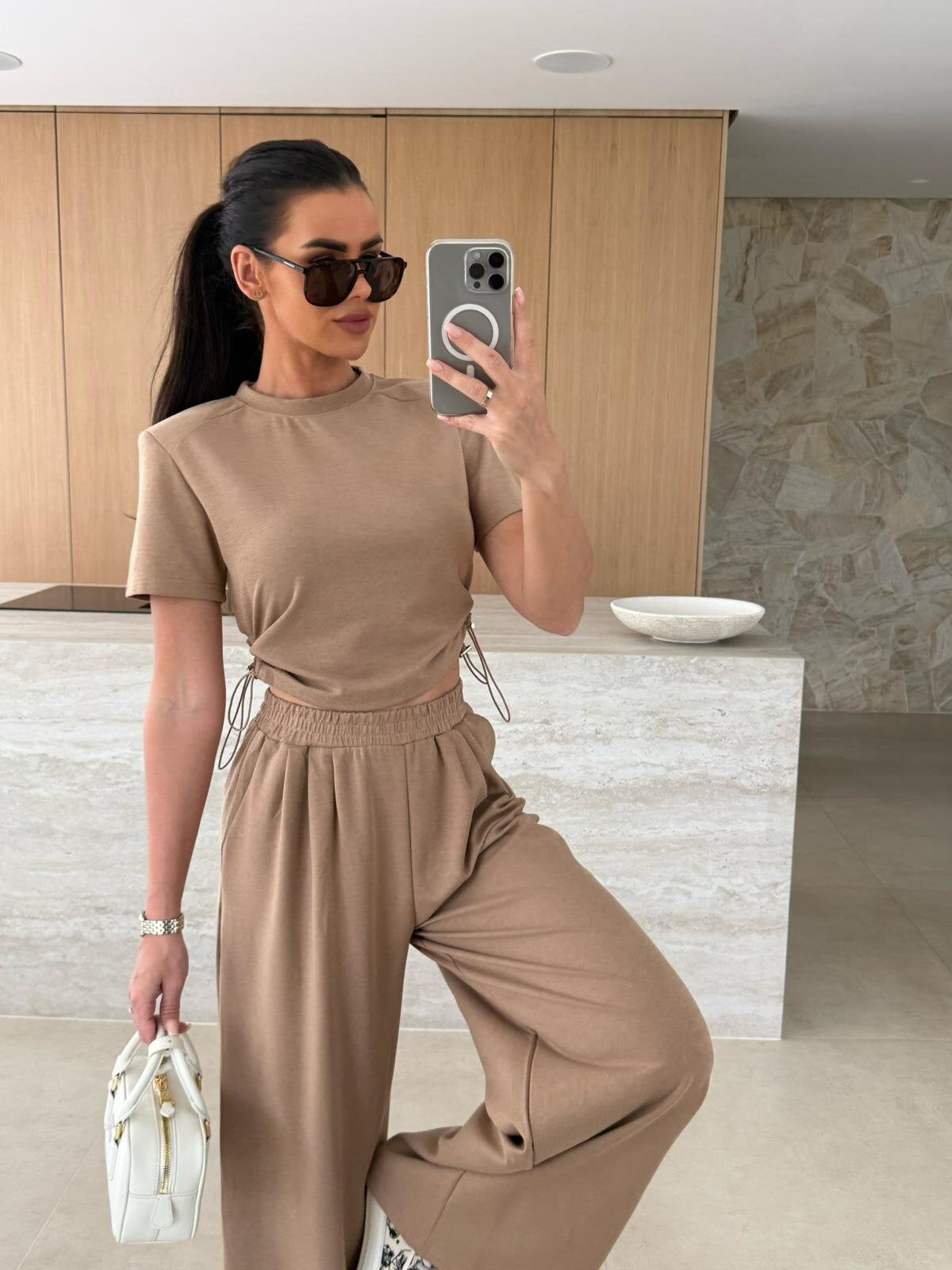 Street Wave Women Crop Top And Jogger Set For Effortless Comfort And Style Perfect Lounge Wear For Active Women