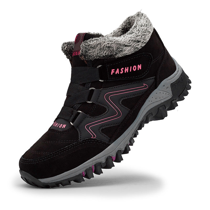 Street-wave Women's Outdoor Hiking Shoes With Insulated Lining And Slip Resistant Sole