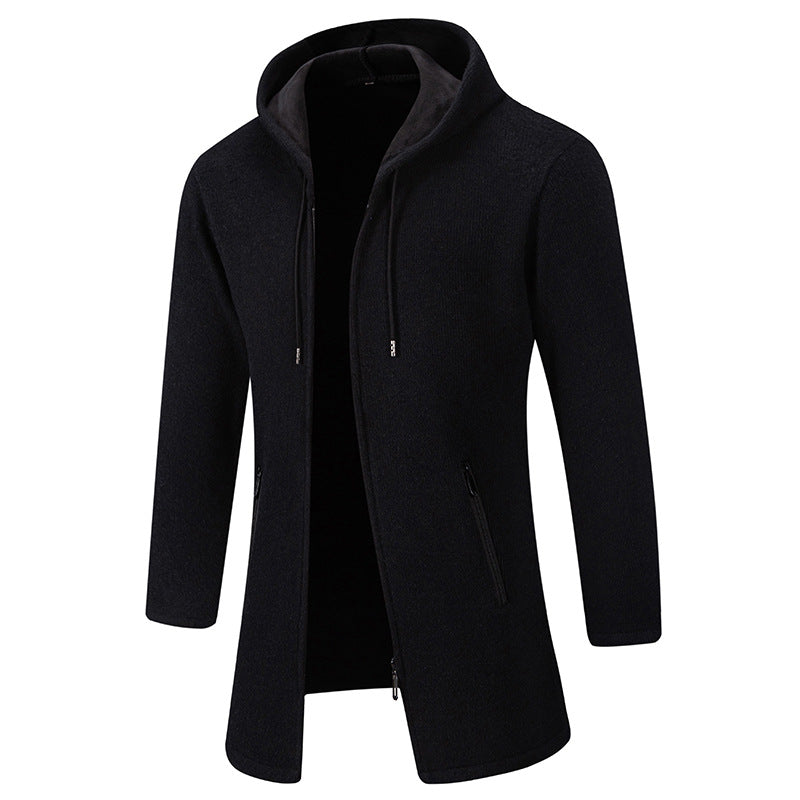 Street Wave Mens Transitional Jacket With High Collar Windproof For Modern Everyday Outerwear Coat