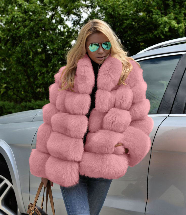 Streetwave Womens Faux Fur Puffer Coat Luxurious Cozy Warmth With Soft Lining Premium Winter Fashion