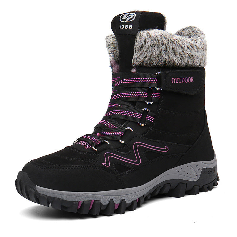 Street-wave Women's Insulated Winter Boots With Warm Lining For Cold Weather Outdoors