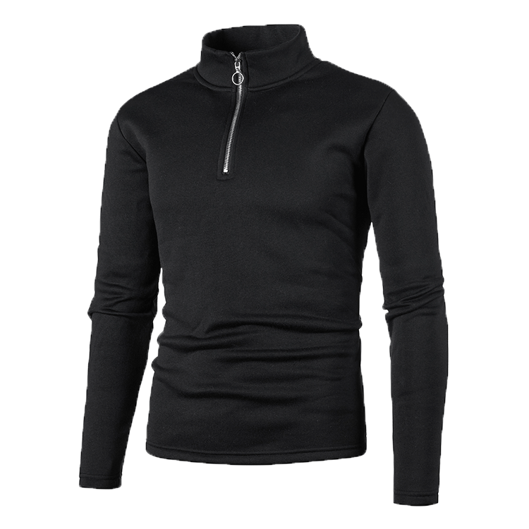 Street Wave Mens Functional Stand Collar Pullover Breathable Activewear For Men Everyday