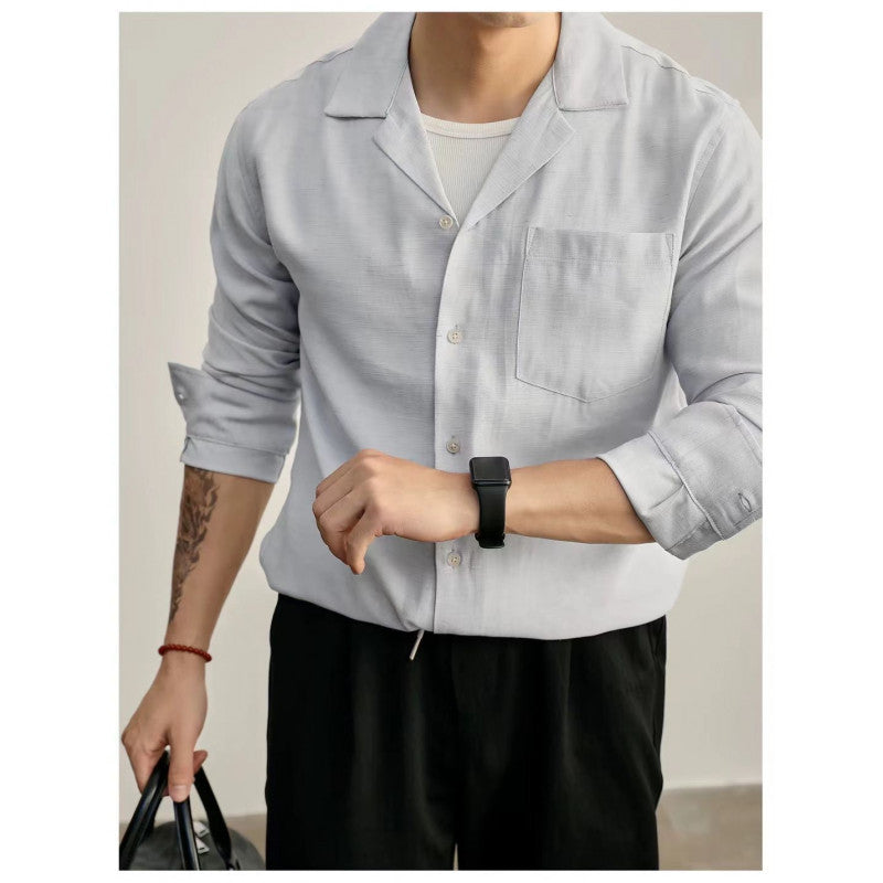 Street Wave Mens Lightweight Short Sleeve Shirt With Chest Pocket Casual Fit For Men