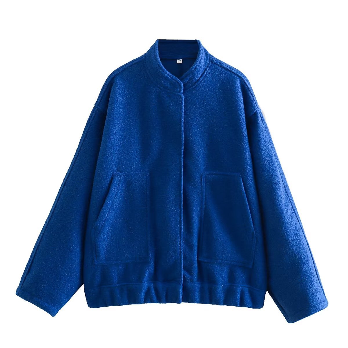 Streetwave Women Oversized Wool Coat Warm Breathable Wool Blend For Chic Everyday Style