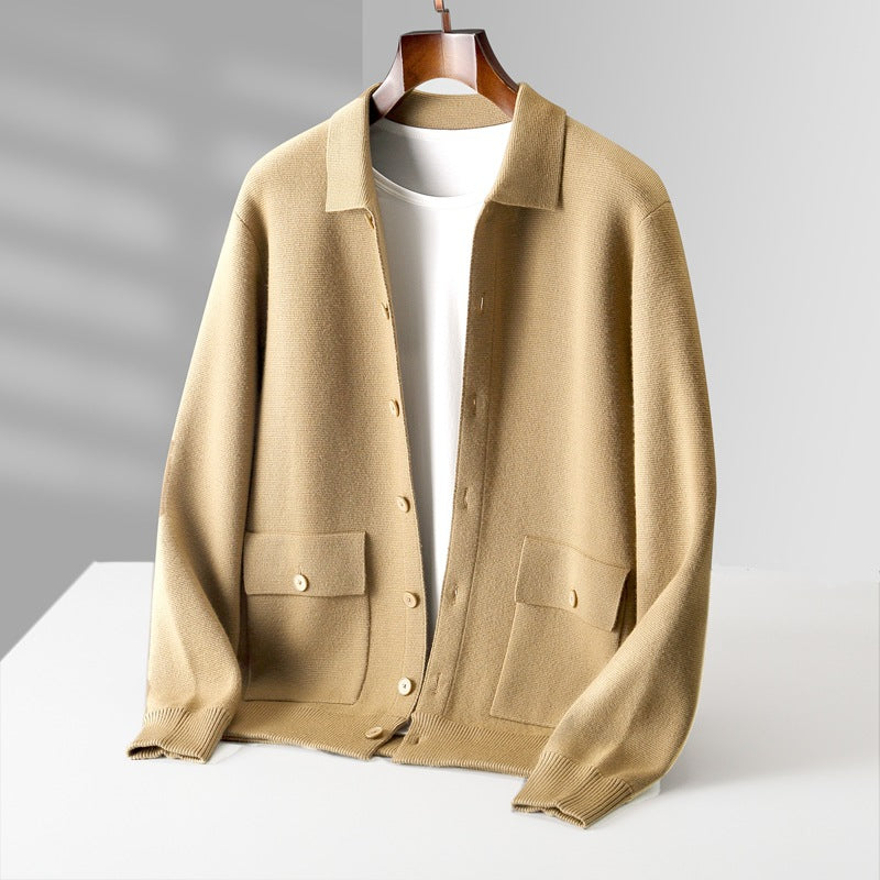 Street-Wave Mens Elegant Winter Jacket Warm Modern Coat With Premium Fabrics For Winter